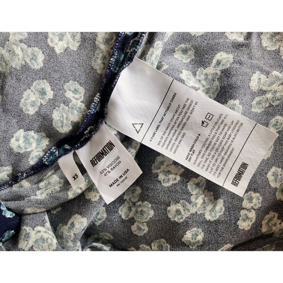 Reformation Alex Maxi Dress Meadow Floral Size XS - Picture 6 of 6